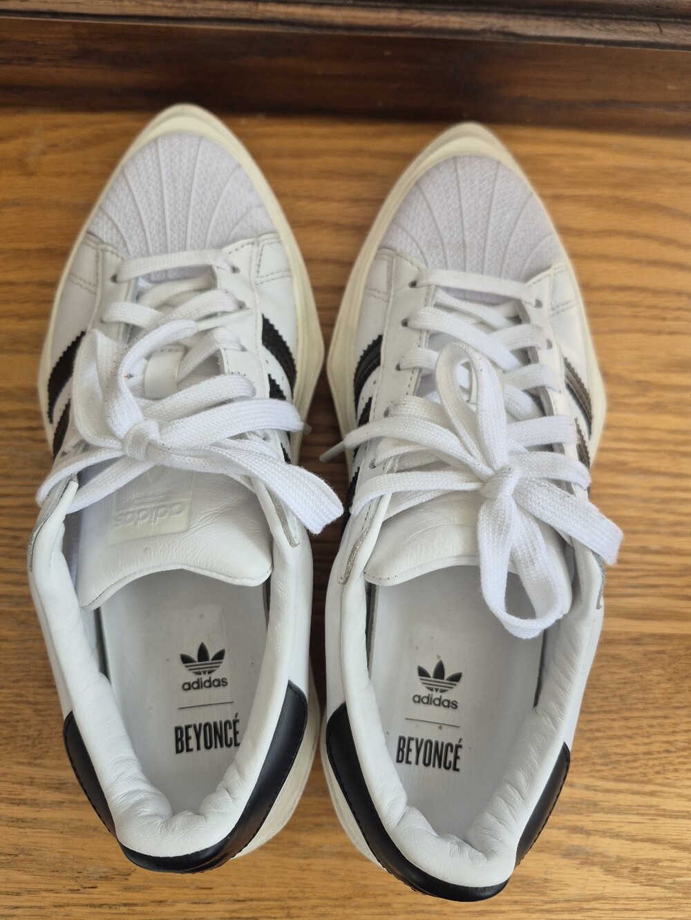 Adidas Originals Beyonce Superstar Platform Pointed Toe Sneakers US 7.5 FY7730
